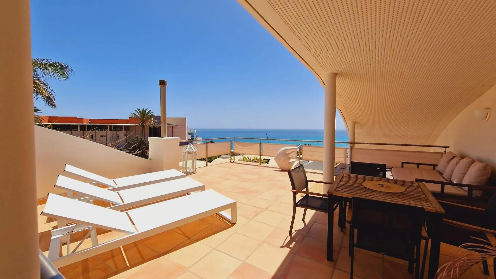 Сasa de vacaciones Villa Flora, Mit Eigenem Pool Und Meerblick Costa Calma España
