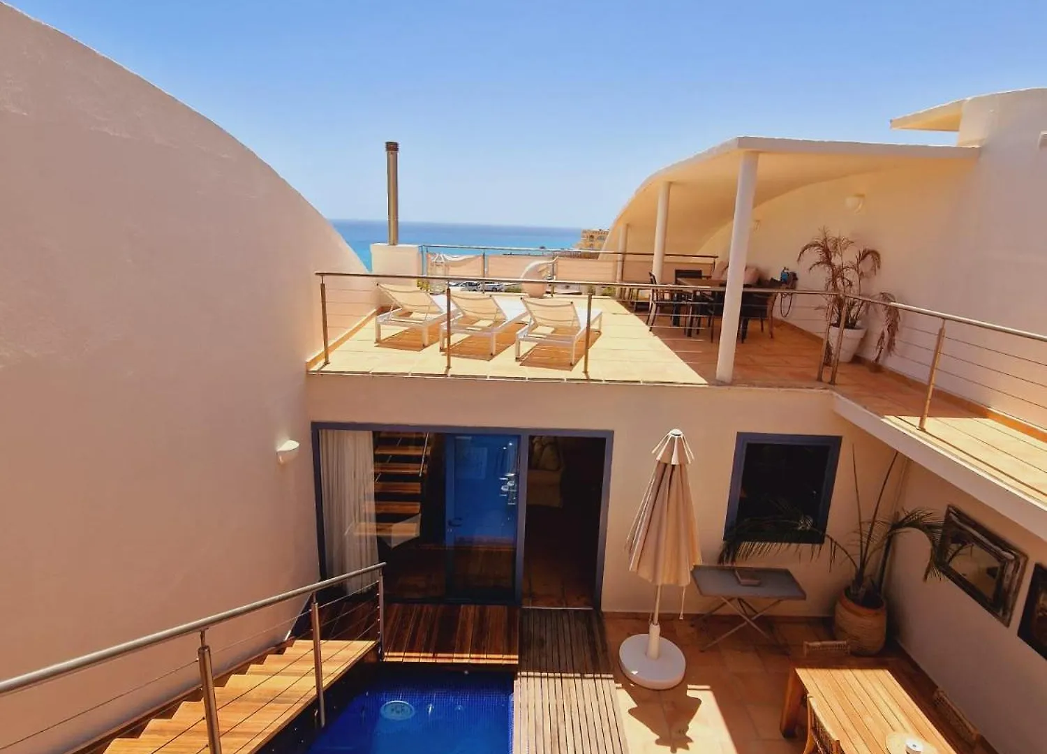 Villa Flora, Mit Eigenem Pool Und Meerblick Costa Calma 0*,  España